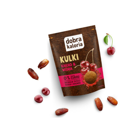 Kulki kakao & wiśnia 58g Dobra Kaloria