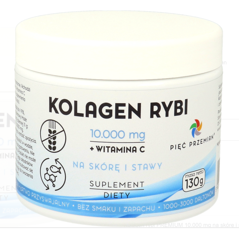 Kolagen rybi 130 g Pięć Przemian
