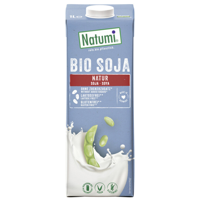 NAPÓJ SOJOWY BEZ DODATKU CUKRÓW BEZGLUTENOWY  BIO 1 L - NATUMI