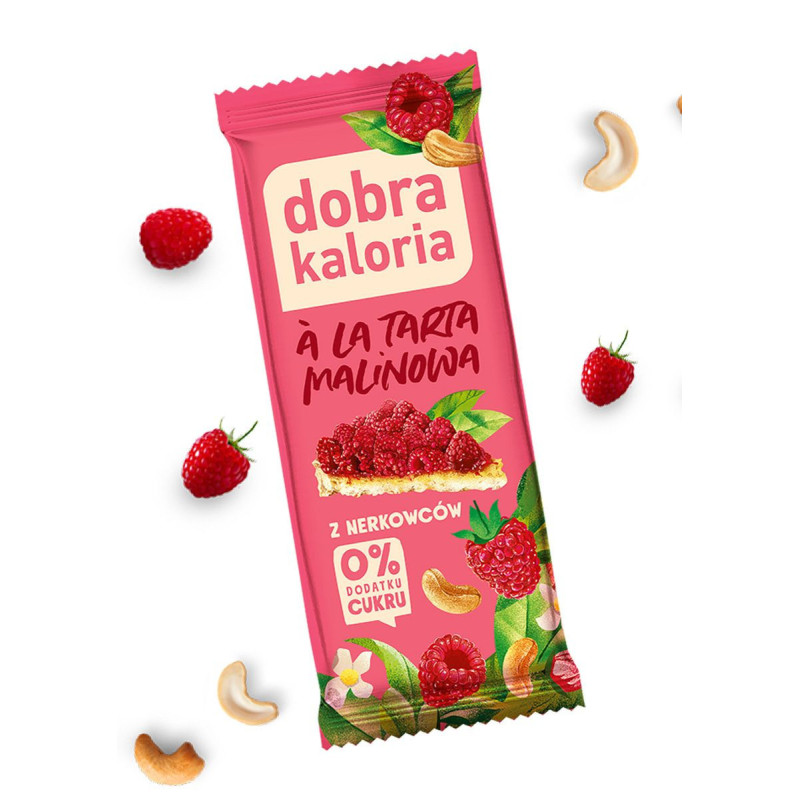 Baton z nerkowców ala tarta mal.35g Dobra Kaloria