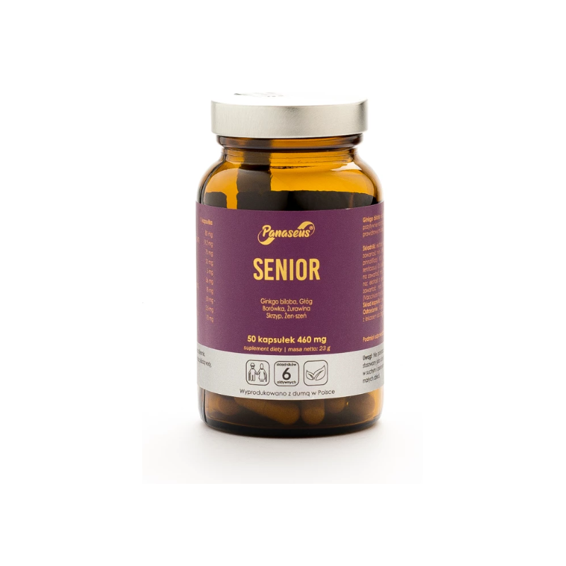 Senior - 50 kapsułek Panaseus