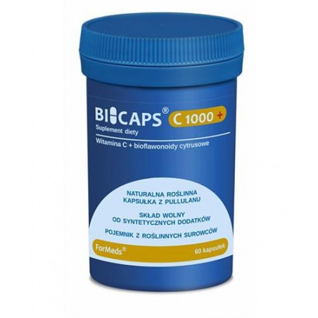 WITAMINA C 1000+ BIOFLAWONOIDY 60k FORMEDS Bicaps